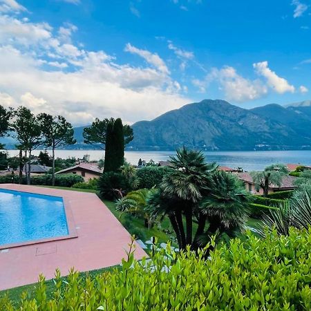 Lake View, Swimming Pool, Tennis Court And Private Parking Mezzegra Exterior foto
